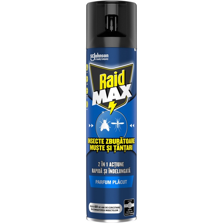 Spray Insecte Zburatoare Raid Max, 400ml