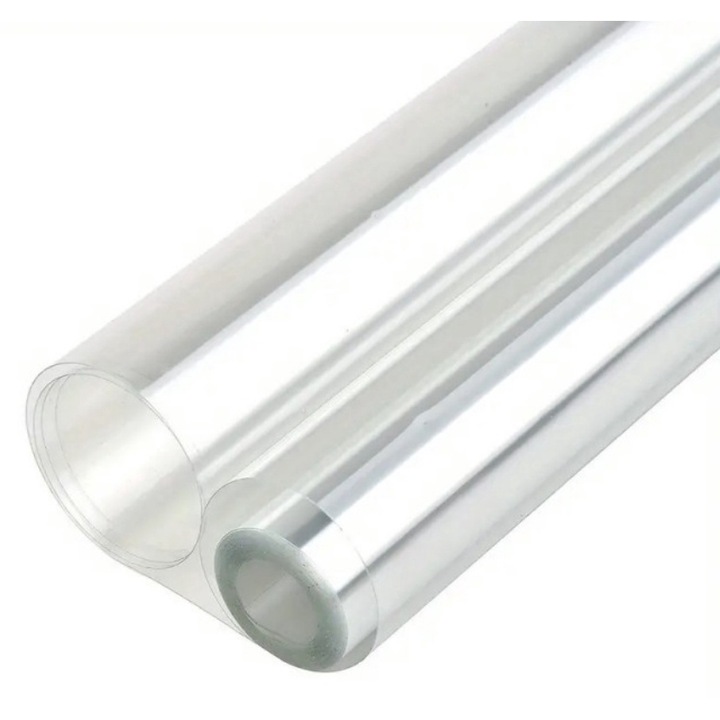 Folie Protectie Trapa idealStore, Transparenta, Tehnologie de Eliminare a Bulelor si Regenerare, Dimensiune Rola 1.52x15M, Usor de Instalat, Reduce Patrunderea razelor UV, Super Claritate