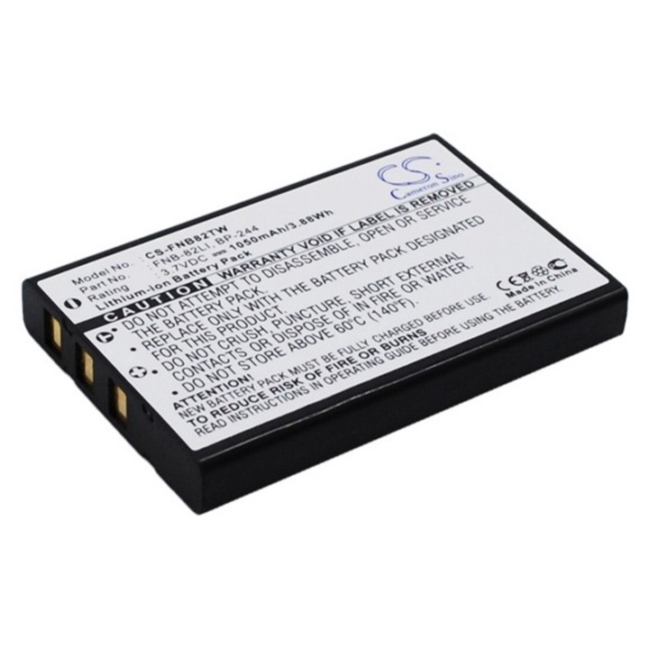 Akkumulátor, kompatibilis Cameron sino li-ion akku (3.7v/1050mAh, icom bp-244 kompatibilis), gyártói csomagolás