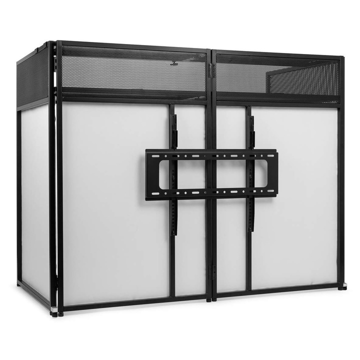 Suport DJ pliabil Vonyx DB6 Pro cu suport TV + geanta de transport