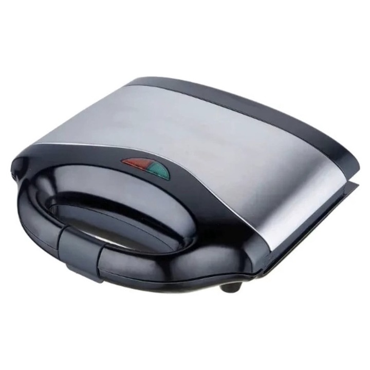 Уред за сандвичи с незалепващи плочи от неръждаема стомана 750W
