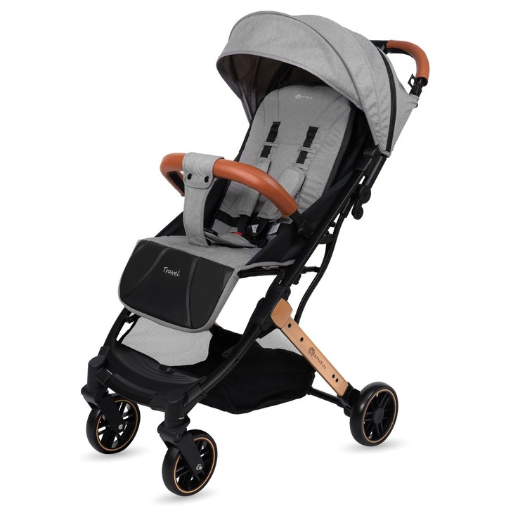 Carucior Sport AppeKids Travel, Ultracompact, Tip Troller - Grey