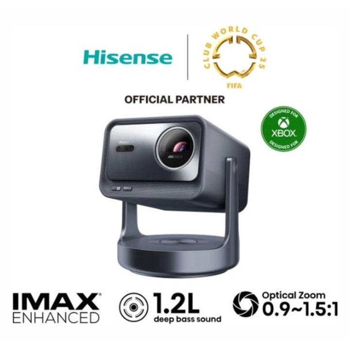 Мултимедиен проектор, Hisense C2 Ulta Smart mini Laser Projector, 4K Ultra HD 3840x2160, 2000:1, 3000 lum, 60 Hz, Optical