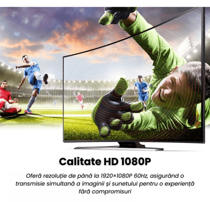 HASEPE 150m Wireless HDMI Extension Kit, Full HD 1080p, Plug & Play, безжичен предавател и приемник, 5V USB захранване, съвместим с телевизор, монитор, проектор