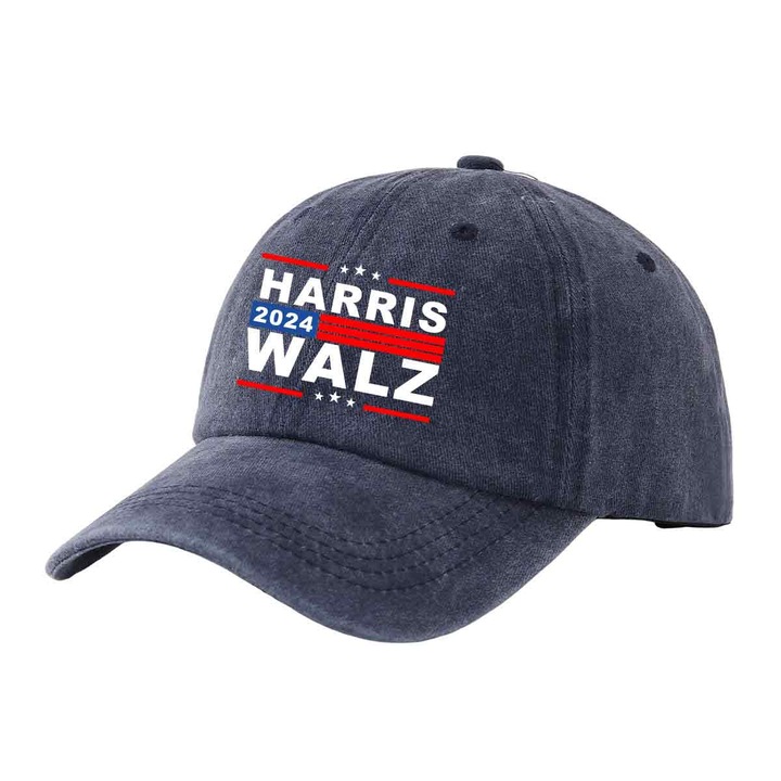 Унисекс шапка Tim Waltz 2024, мрежеста, регулируема, износен деним, лятна