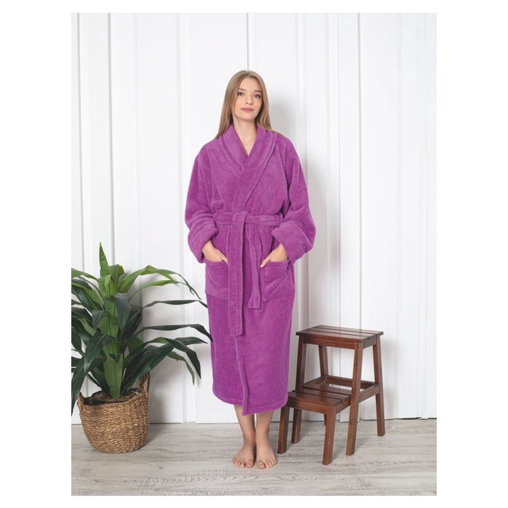 Halate Dama Cocolino, Magenta, Marimea 2XL