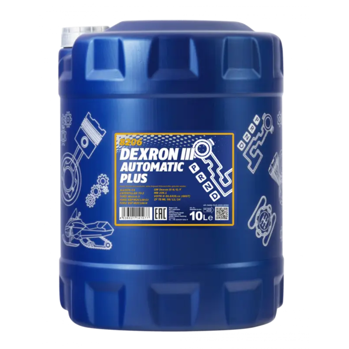 Ulei ATF Dexron III Automatic Plus Mannol 10L