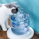RETOO PetCare automatikus szökőkút, 2 literes, mozgásérzékelő, csendes szivattyú, 3 réteg szűrés, átlátszó kialakítás, 2 vízáramlási mód, könnyen tisztítható, ideális macskák és kutyák számára, higiénikus és tartós, 5 V USB tápegység, CE tanúsítvány