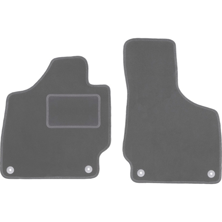 Set fata covorase auto, 4 bucati, presuri auto, pentru: Audi TT I 8N (1998-2006) decapotabila, roadster, coupe grafit