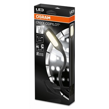 Lampa auto interior OSRAM Onyx Copilot L 0.5W cap flexibil 12V/24V cu fire Lampa auto interior OSRAM Onyx Copilot L 0.5W cap flexibil 12V/24V cu fire