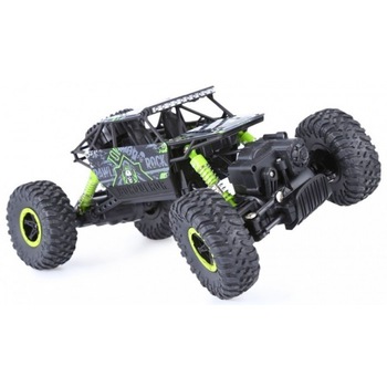 Masina ROCK CRAWLER Cu Telecomanda 4WD 1:18 - Verde Masina ROCK CRAWLER Cu Telecomanda 4WD 1:18 - Verde