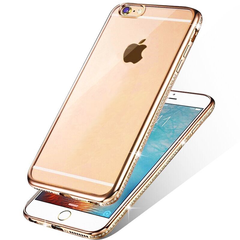 Husa telefon Iphone 7 ofera protectie Ultrasubtire - Clear Diamond