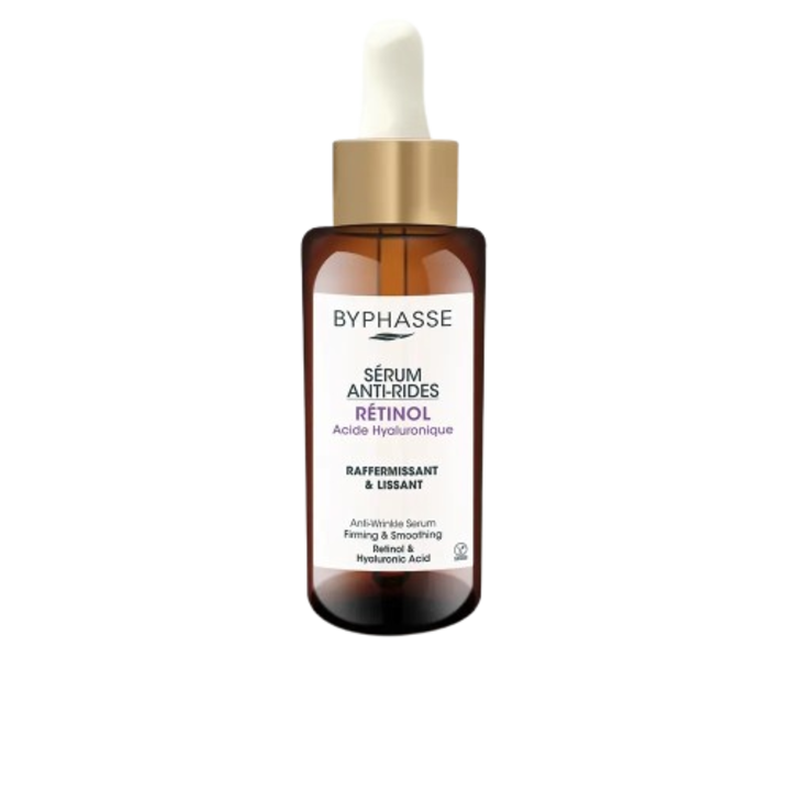 Ser facial revitalizant anti-rid imbogatit cu retinol, Byphasse Sérum Anti-Rides, 50 ml