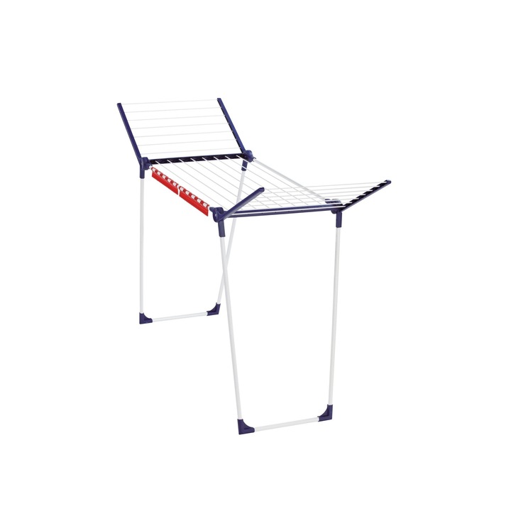 Uscator rufe Pegasus, din aluminiu, 97.5 x 57.5 x 19 cm, pliabil, 16 m