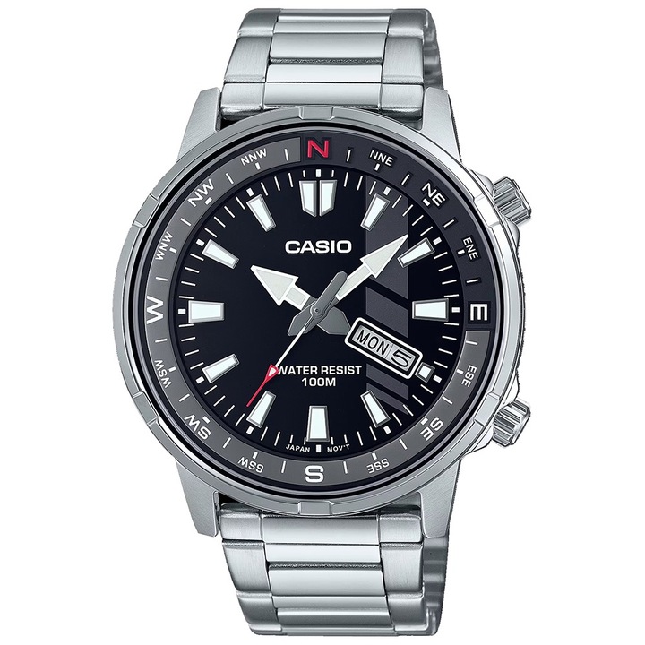 Мъжки часовник Casio MTD-130D-1A, водоустойчив 10BAR