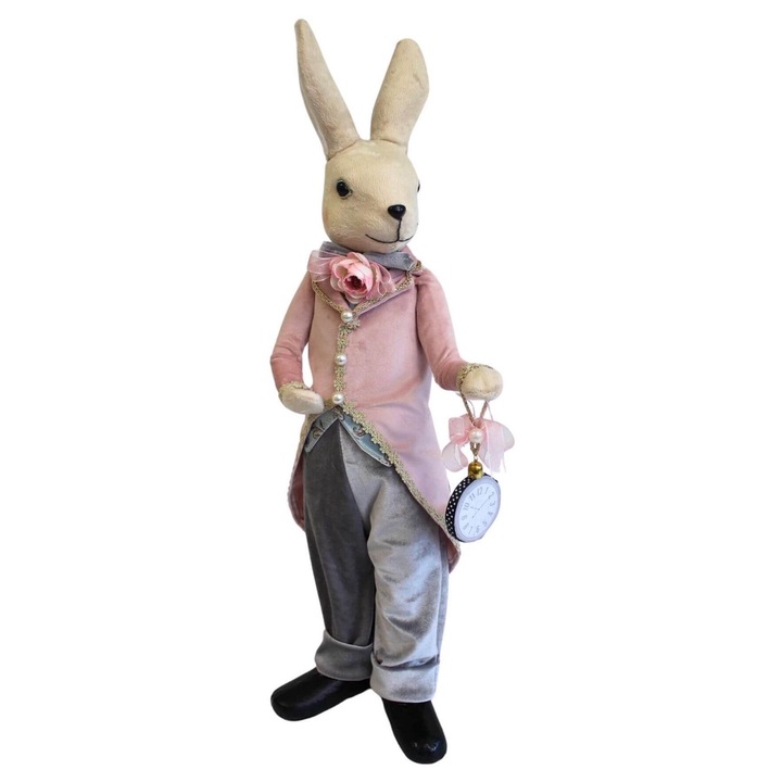 Figurina decorativa Luxury Mister Bunny, 75 cm