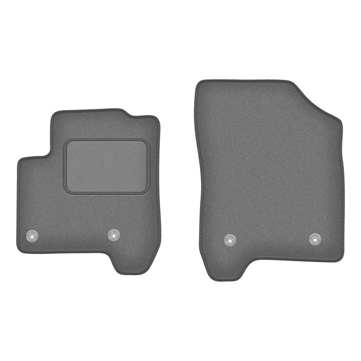 Комплект предни стелки 4 броя за: Citroen C3 Picasso (2008-2017) миниван графит