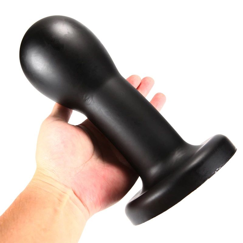 Plug anal gros X-MEN Extra Girthy Black, 23.8 cm lungime, 8.5 cm diametru, ventuza, PVC neted, unisex - eMAG.ro Plug anal gros X-MEN Extra Girthy Black, 23.8 cm lungime, 8.5 cm diametru, ventuza, PVC neted, unisex - eMAG.ro