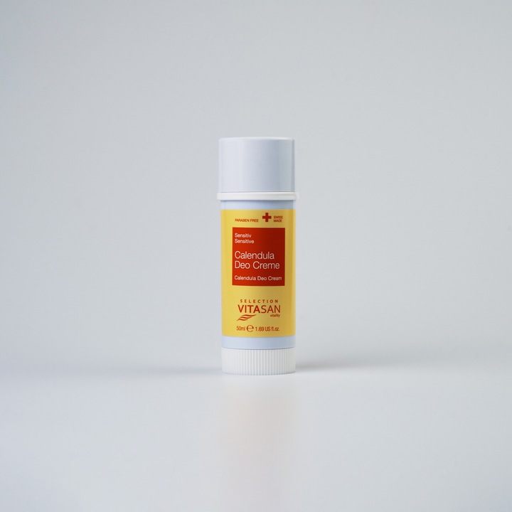 Deodorant cu Galbenele pentru o piele sensibila, Vivasan, 50 ml