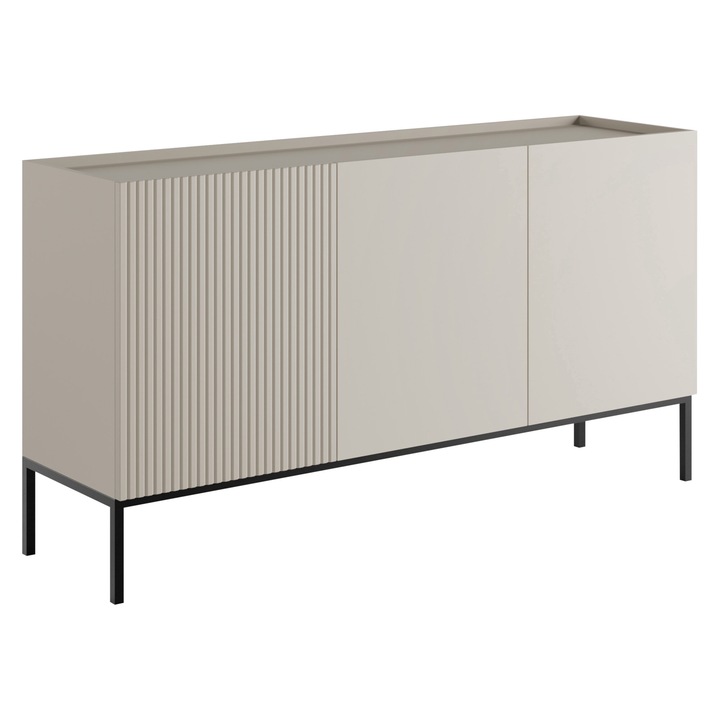 Comoda living Zulek 150 3D, MIRJAN24, casmir, 42x150x80 cm