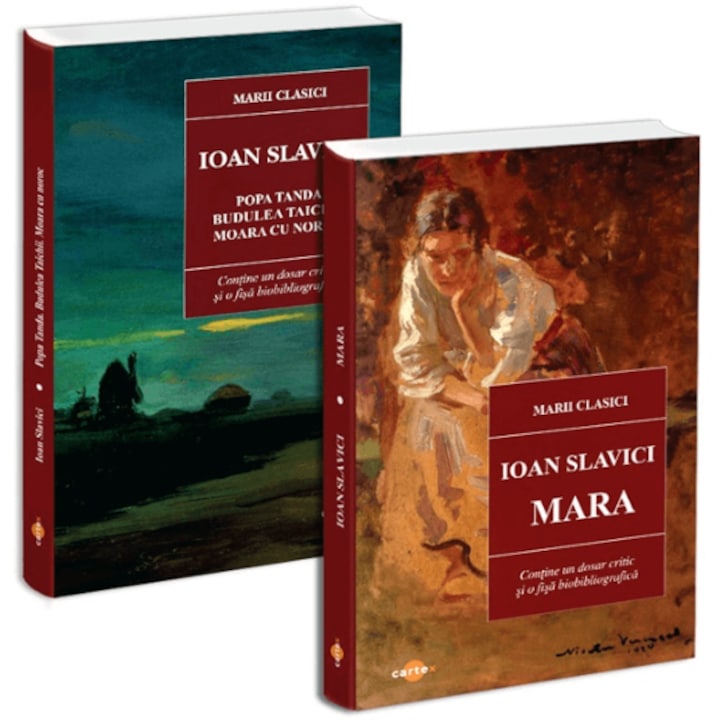Pachet Ioan Slavici, 2 carti