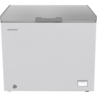 Lada frigorifica Heinner HCF-HM246CSE++, 246 l, Clasa E, Convertibila(frigider/congelator), Compresor Inverter, Control Electronic, Lumina LED, Argintiu