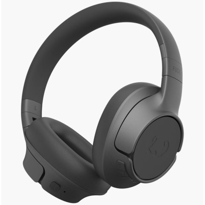 Casti Over-Ear Fresh 'n Rebel Clam Fuse, Wireless, Bluetooth 5.3, Hibrid ANC, 45 óra üzemidő, Storm Grey