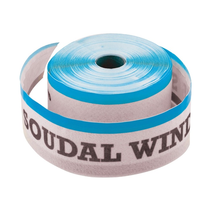 Banda antivapori Soudal SWS Extra, pentru exterior, 150 mm x 30m