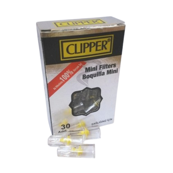 Filtre de tigari din plastic CLIPPER boquilla mini, 8.1m