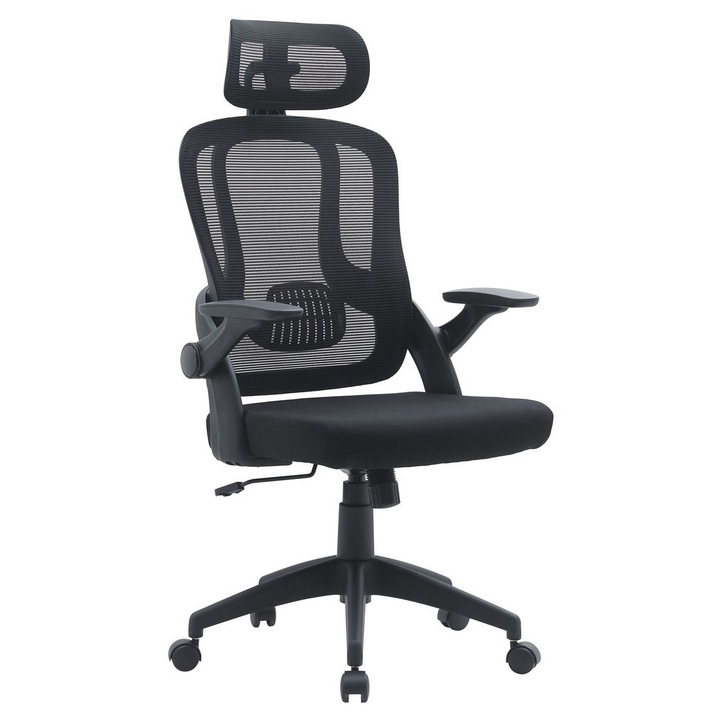 Riverside fekete irodai szék 62,5x65x128 cm