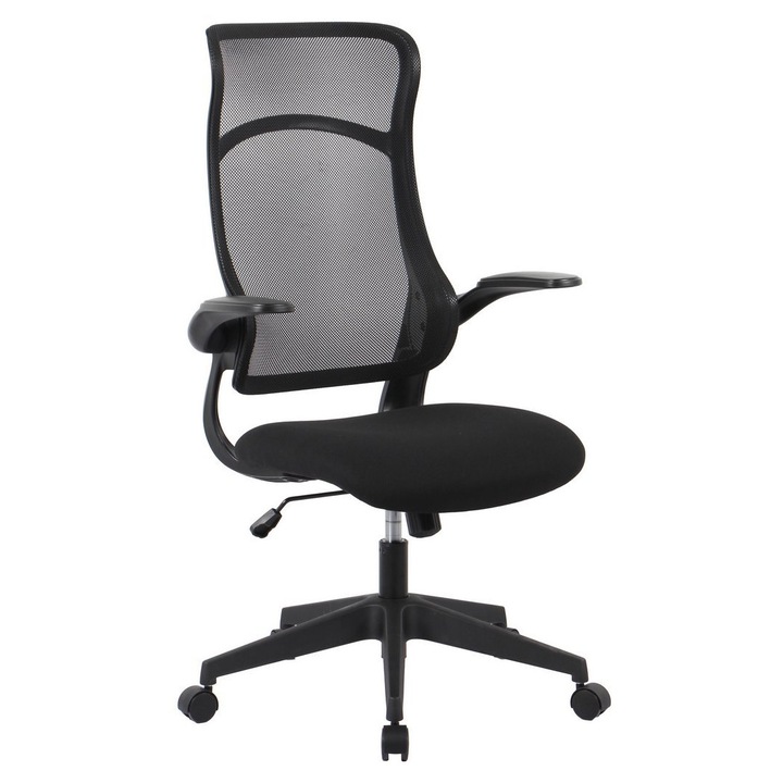 Scaun birou negru Zolder 54x49x92.5 cm