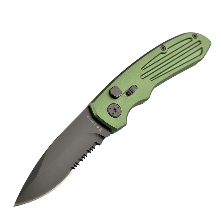Нож Dulotec K170A-GR, Автоматичен, зелен, 19 см