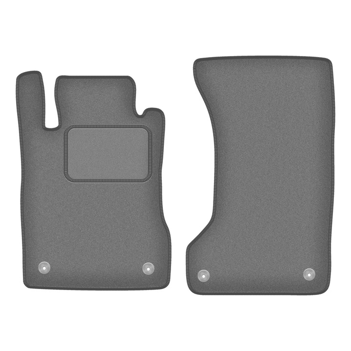 Set fata covorase auto, 4 bucati, presuri auto, pentru: Mercedes W211 4Matic (2003-2009) berlina, break grafit