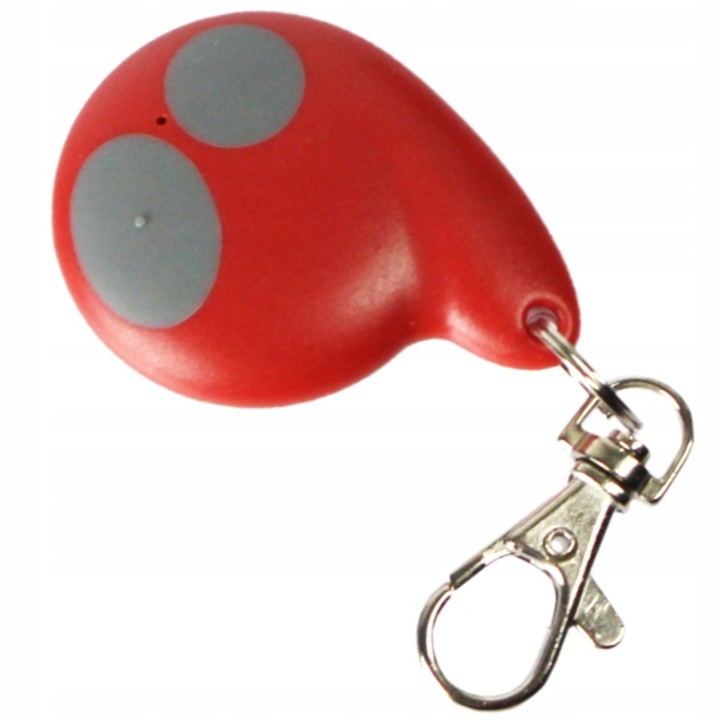 Carcasa cheie auto, Cobra, 7777, Rosu, 2 butoane, Set cu eticheta metalica me premium