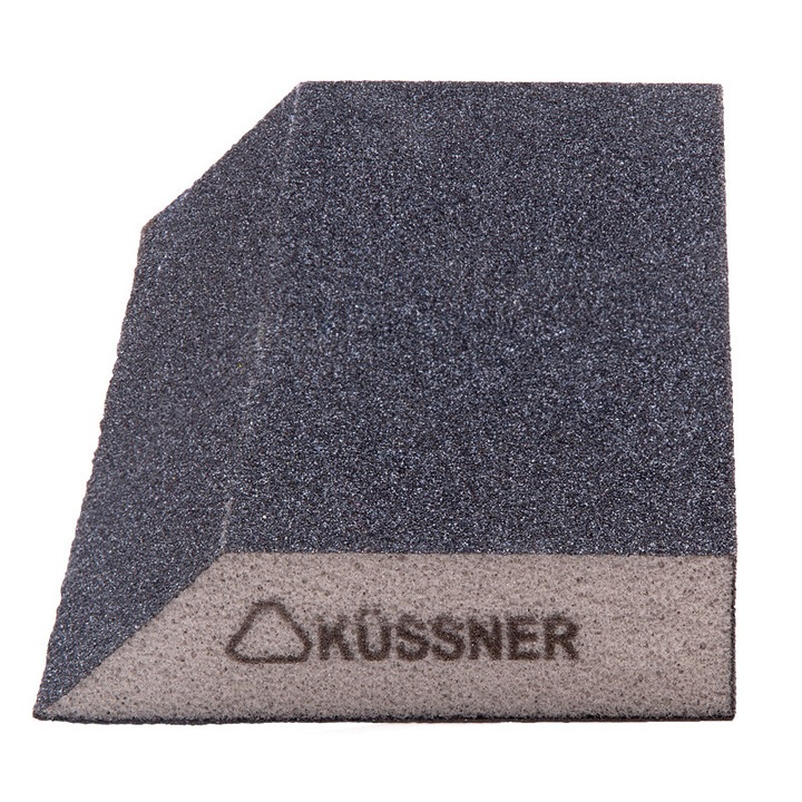 Kostka abraziva trapezoidala Kussner, granulatie 180, poliuretan, design ergonomic