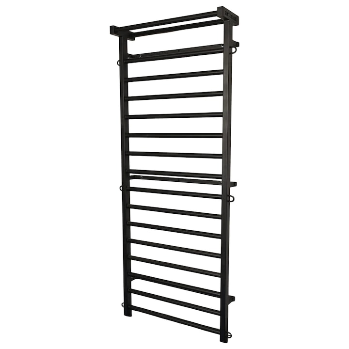 Spalier pentru gimnastica complet din metal, 17 bare din teava - 230x90 CM