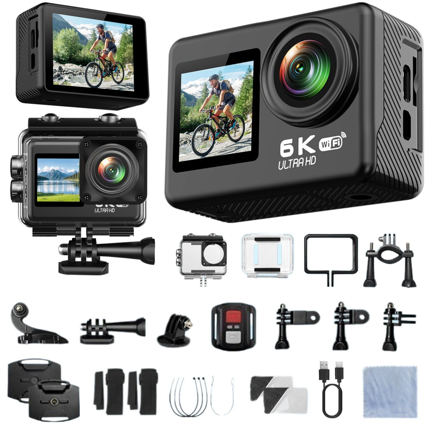 Camera video sport Sony Action Cam FDR-X3000, 4K, Optical
