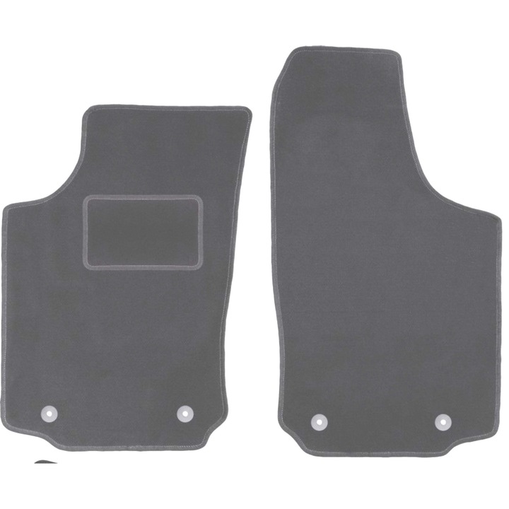 Set fata covorase auto, 2 bucati, presuri auto, pentru: Opel Tigra B (2003-2008) TwinTop, decapotabil grafit