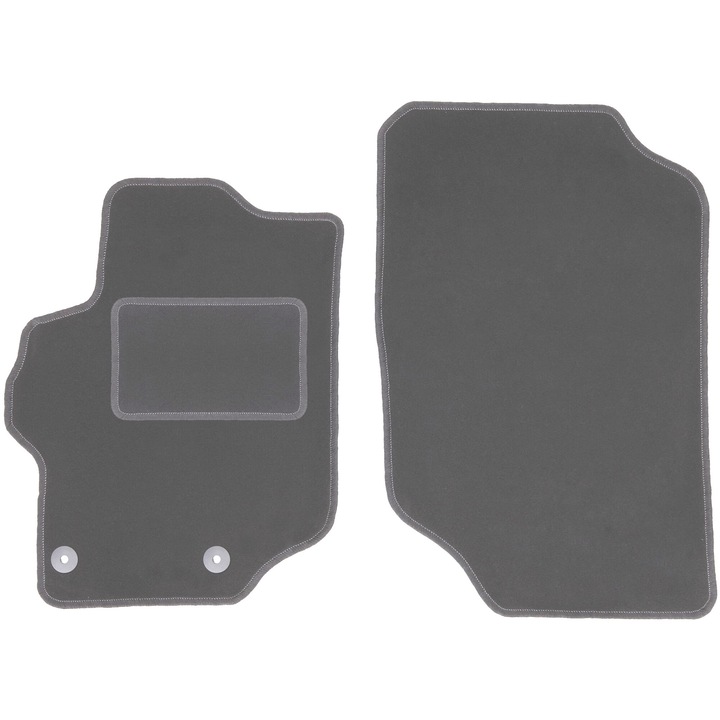 Set fata covorase auto, 4 bucati, presuri auto, pentru: Citroen C-Elysee (2012-) sedan grafit