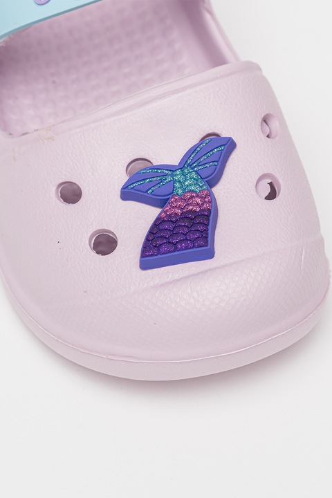 Crocs, Szirénes dizjnú Jibbitz dísz, Világoslila