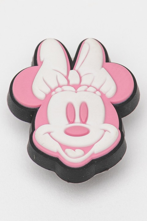Crocs, Джибиц с Minnie Mouse, Бял, Светлорозов