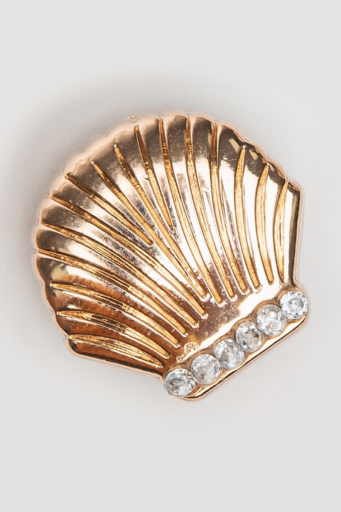 Crocs, Джибиц Jibbitz™ с дизайн на мида, Златист