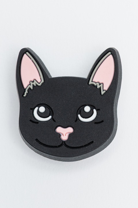 Crocs, Джибиц Cat, Черен, Светлорозов