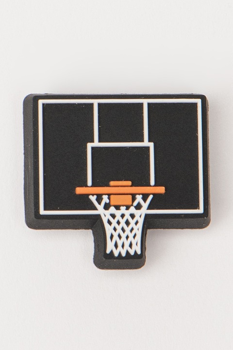 Crocs, Джибиц Jibbitz™, Бял, Черен