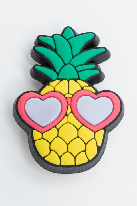 Crocs, Джибиц Jibbitz™, Светлорозов, Сламеножълт, Морско зелено