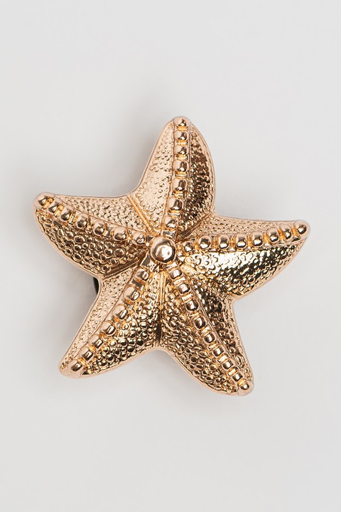 Crocs, Джибиц Jibbitz™ с дизайн на морска звезда, Златист