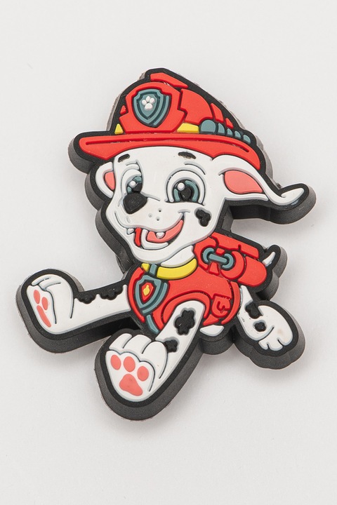 Crocs, Джибиц с принт, Червен, Бял, Черен