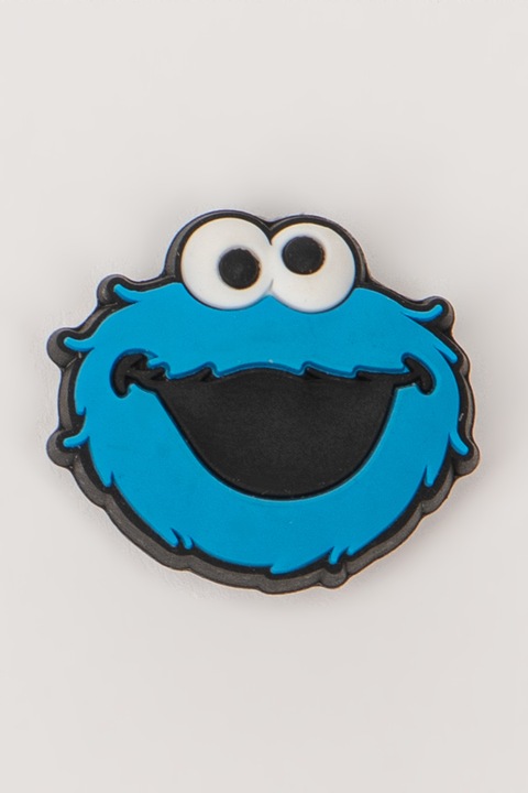 Crocs, Джибиц с принт, Черен, Светлосин