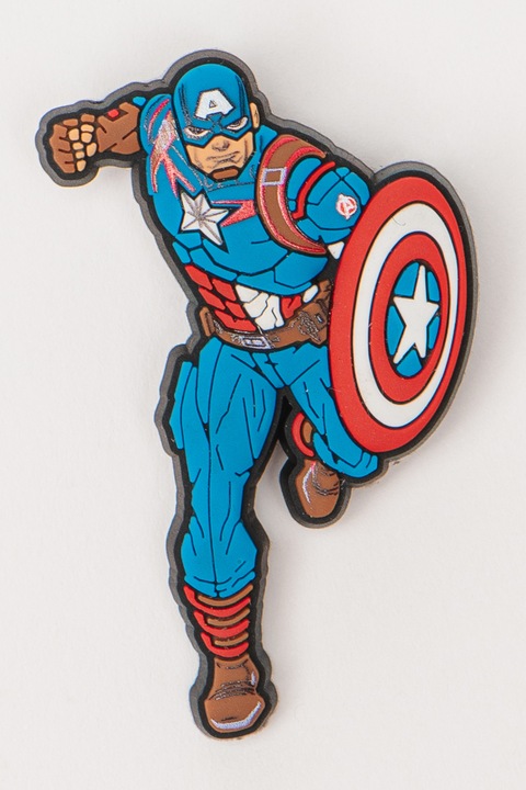 Crocs, Джибиц с анимационен принт, Аленочервен, Светлосин