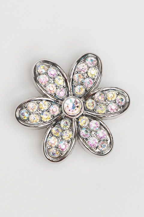 Crocs, Джибиц™ с форма на цвете, Сребрист